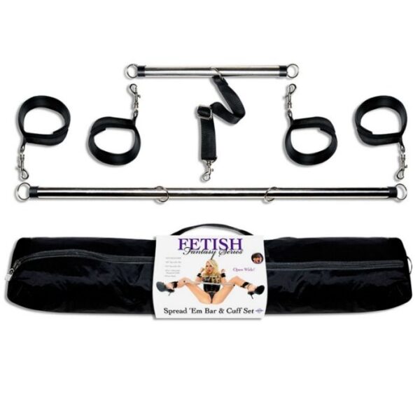 FETISH FANTASY SERIES SPREAD EM BAR AND CUFF SET