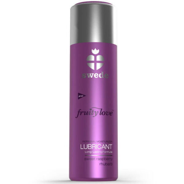 SWEDE FRUITY LOVE LUBRICANT RASPBERRY RHUBARB 50 ML - Image 2