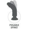KING COCK - VIBRATING COCK BROWN 15.24 CM - Image 7