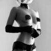 BIJOUX INDISCRETS BURLESQUE PASTIES BOW - Image 2