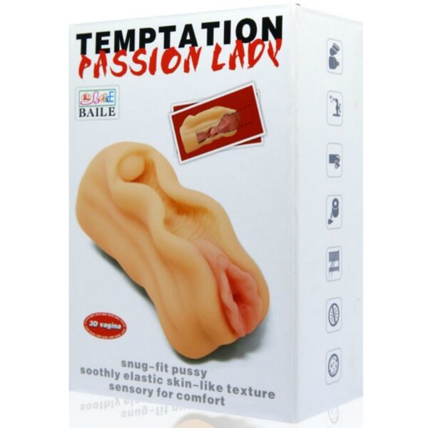 TEMPTATION PASSION LADY MINI MALE MASTUBATOR PUSSY DESIGN - Image 5