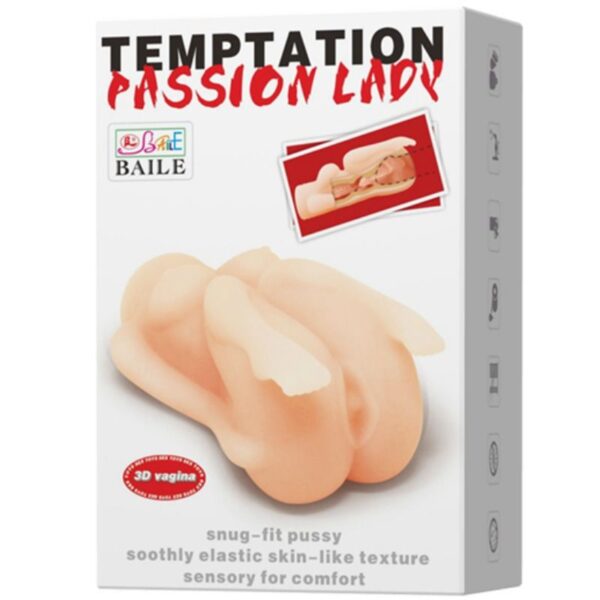 TEMPTATION PASSION LADY MINI MALE MASTURBATOR SNUG FIT PUSSY - Image 5