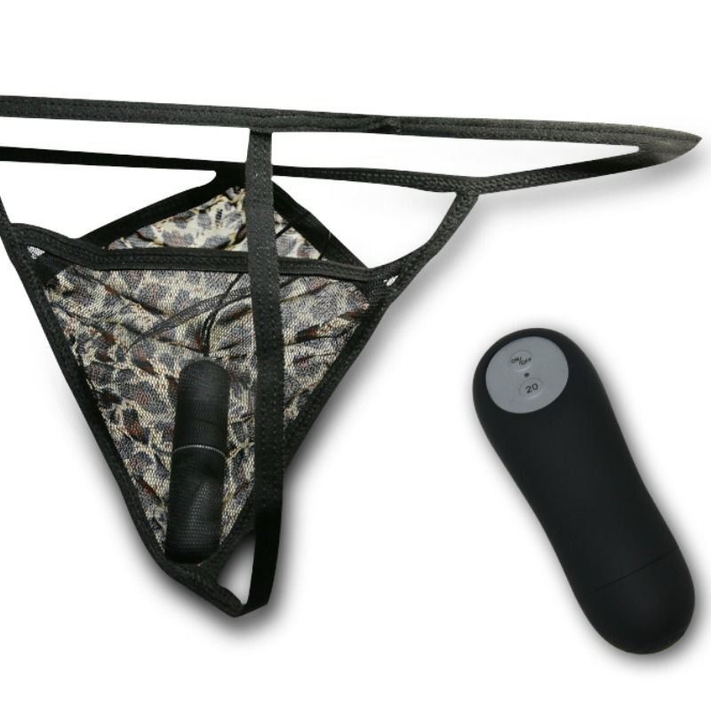 WILD BUTTERFLY VIBRATING THONG WITH REMOTE CONTROL 20 MODES