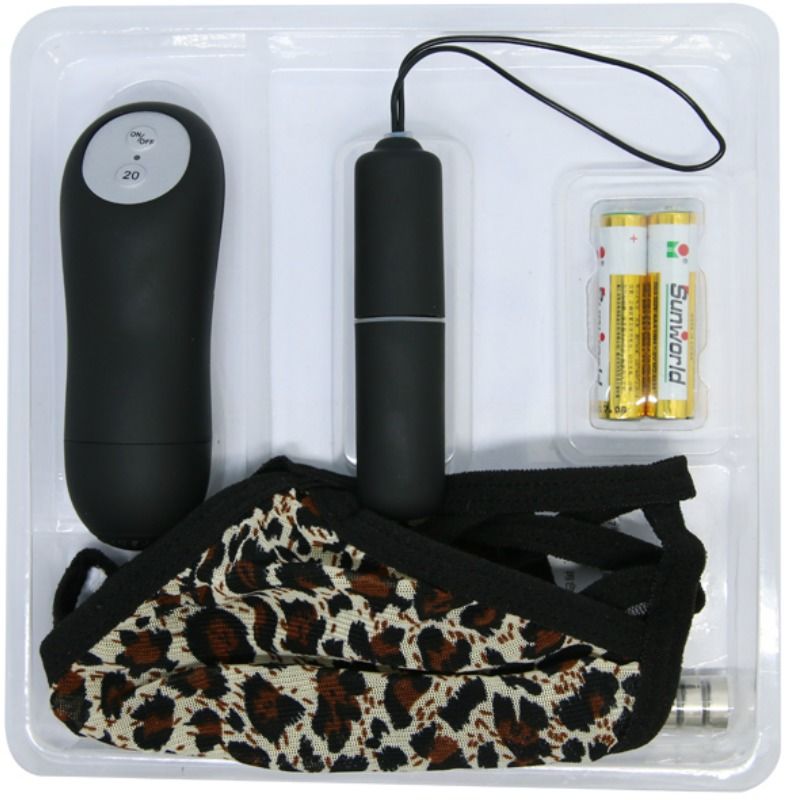 WILD BUTTERFLY VIBRATING THONG WITH REMOTE CONTROL 20 MODES - Image 6
