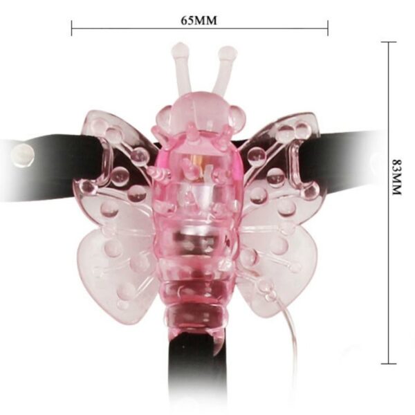 STIMULATING BUTTERFLY WITH HARNESS - Image 5
