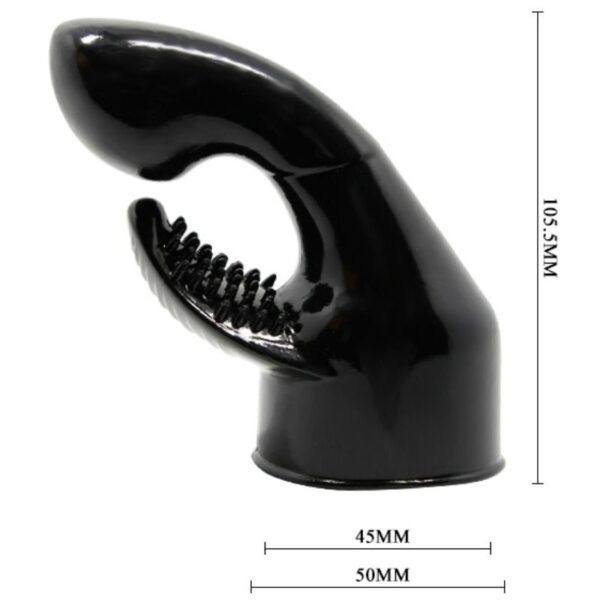 POWER HEAD - INTERCHANGEABLE WAND MASSAGER HEAD G- SPOT AND CLIT STIMULATING - Image 4