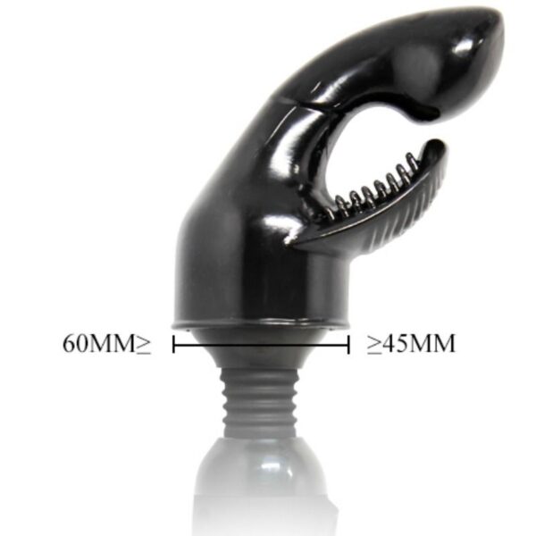 POWER HEAD - INTERCHANGEABLE WAND MASSAGER HEAD G- SPOT AND CLIT STIMULATING - Image 5