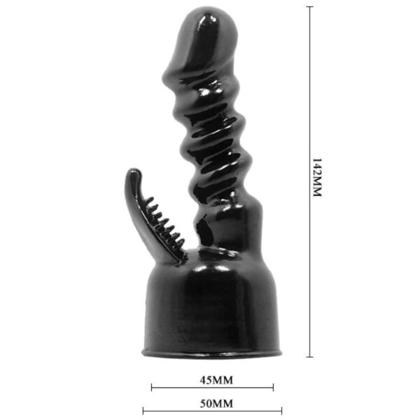 POWER HEAD - INTERCHANGEABLE WAND MASSAGER HEAD INNER AND CLIT STIMULATING - Image 4