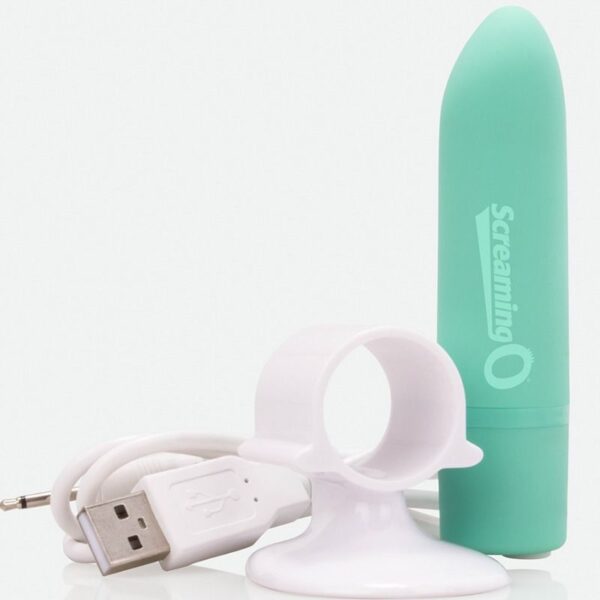 SCREAMING O RECHARGEABLE MASSAGER - POSITIVE - GREEN - Image 4