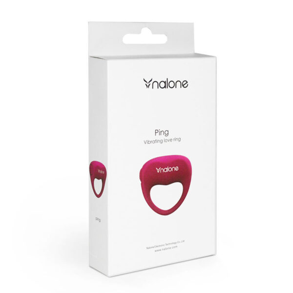NALONE VIBRATING LOVE RING PINK - Image 3