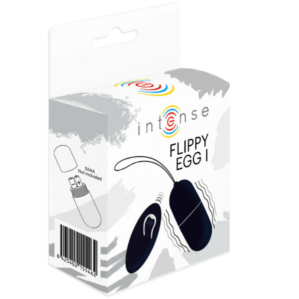INTENSE FLIPPY I VIBRATING EGG WITH REMOTE CONTROL BLACK - Image 5