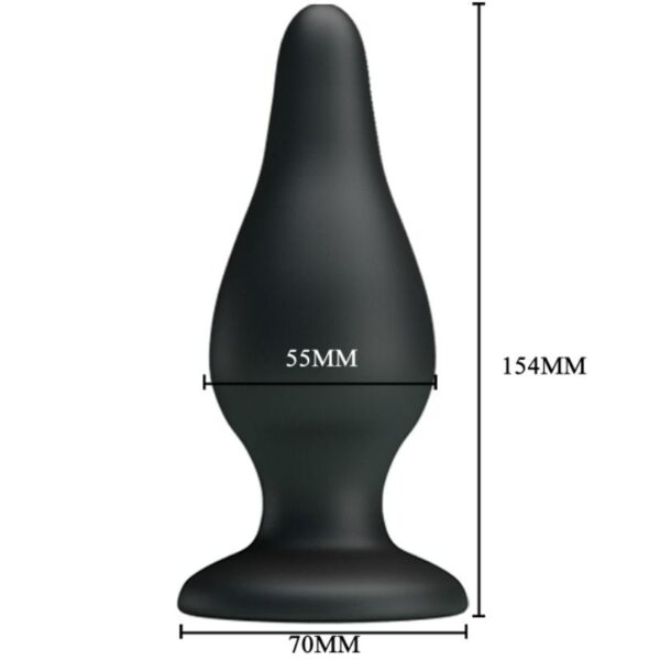 PRETTY LOVE BOTTOM - ERGONOMIC SILICONE PLUG 15.4 CM - Image 5