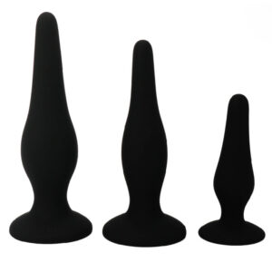 PRETTY BOTTOM - BEGGINER'S ANAL KIT SILICONE PLUGS