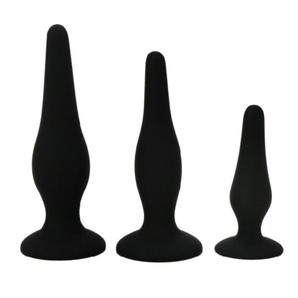 PRETTY BOTTOM - BEGGINER'S ANAL KIT SILICONE PLUGS - Image 3
