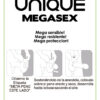 UNIQ MEGASEX LATEX FREE SENSITIVE CONDOMS 3 UNITS - Image 2