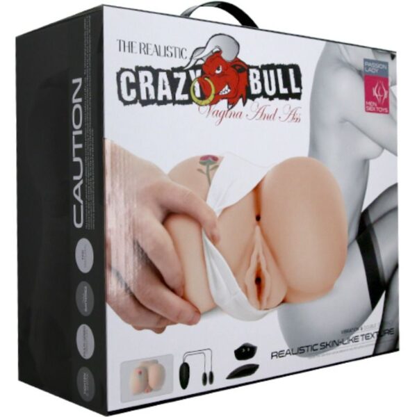 CRAZY BULL - REALISTIC ANUS AND VAGINA WITH TATOO AND VIBRATION - Image 12