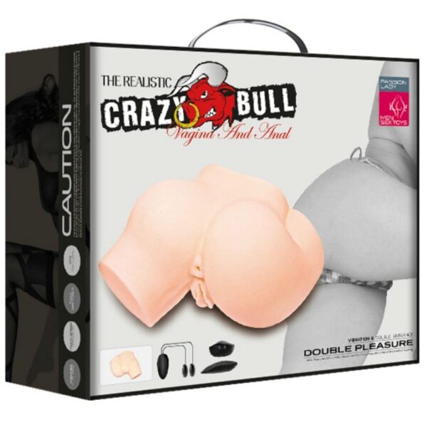 CRAZY BULL - REALISTIC ANUS AND VAGINA WITH VIBRATION DOUBLE PLEASURE - Image 12