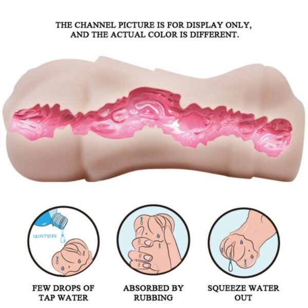 CRAZY BULL - MASTURBADOR WATER SKIN VAGINA WITH VIBRATING BULLET 2 - Image 7