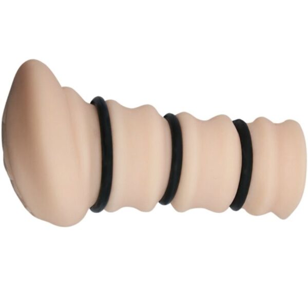 CRAZY BULL - MASTURBATING SLEEVE WITH RINGS - VAGINA MODEL 2 - Image 2