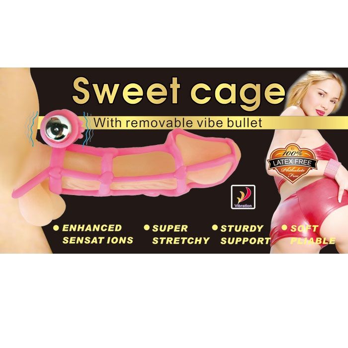 SWEET CAGE SLEEVE COCK RING - Image 4