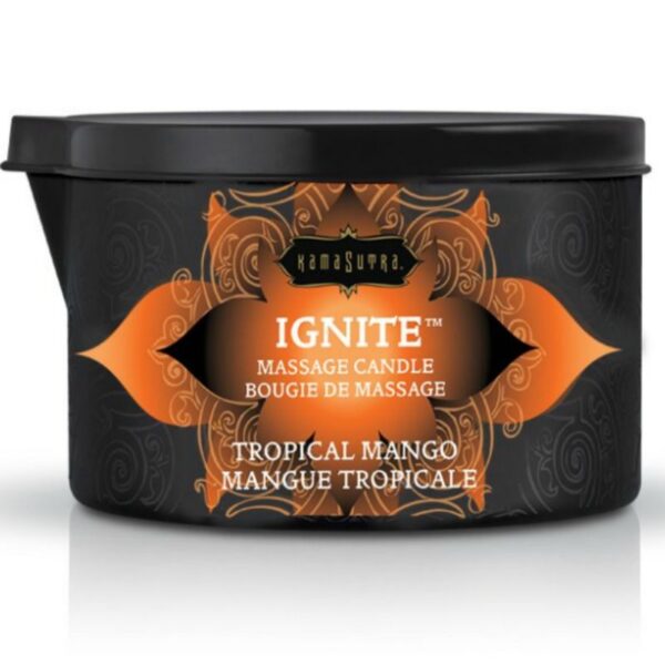 KAMASUTRA MASSAGE CANDLE TROPICAL MANGO 170 GR - Image 2