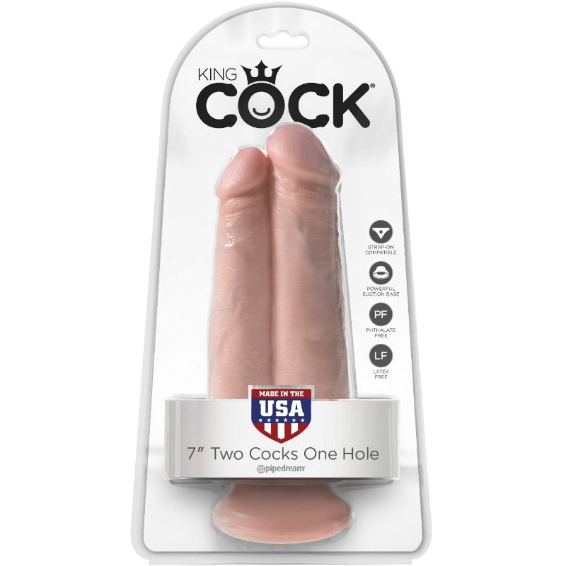 KING COCK 7 TWO COCKS ONE HOLE - Image 3