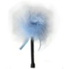 SECRETPLAY LIGHT BLUE MARABOU DUSTER - Image 2