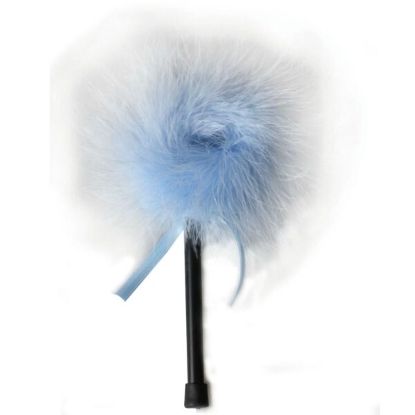 SECRETPLAY LIGHT BLUE MARABOU DUSTER - Image 2