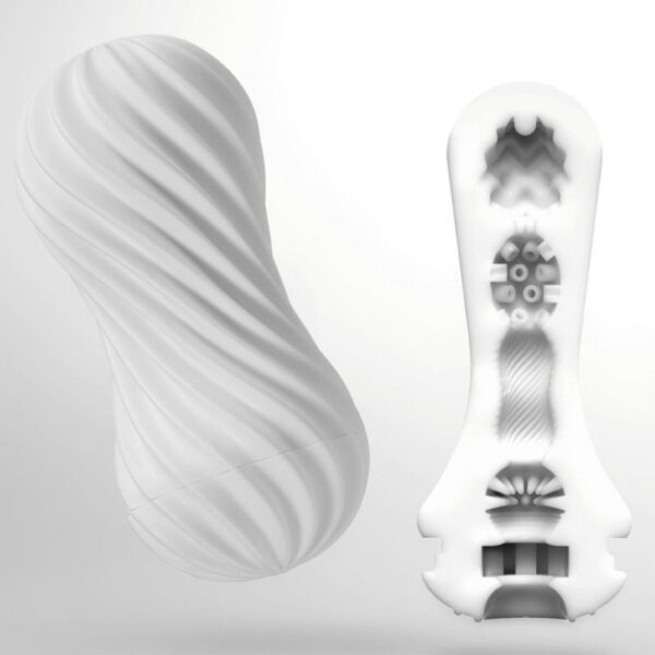 TENGA FLEX MALE MASTUBATOR WHITE - Image 2