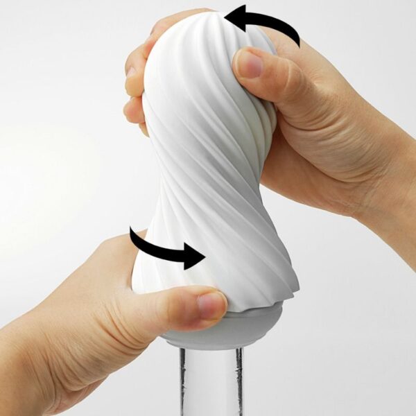 TENGA FLEX MALE MASTUBATOR WHITE - Image 4