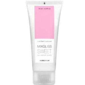 MIXGLISS WATER-BASED SWEET BUBBLE GUM 70 ML