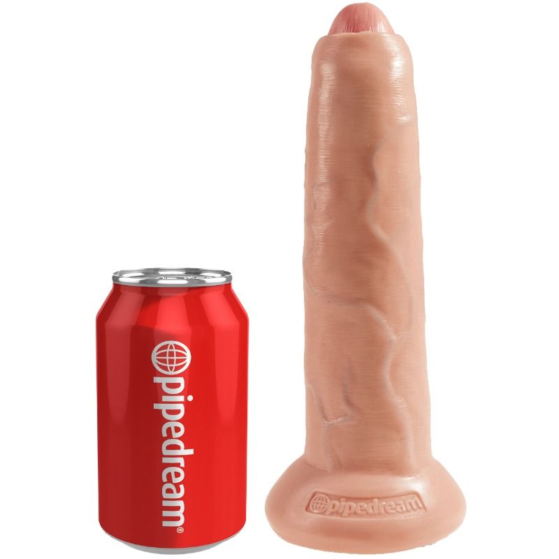 KING COCK REALISTIC DILDO UNCUT FLESH 23 CM - Image 3