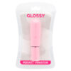 GLOSSY POCKET VIBRATOR PINK - Image 3