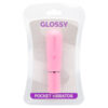 GLOSSY POCKET VIBRATOR DEEP ROSE - Image 3