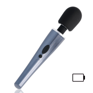 BLACK & SILVER DEXTER MASSAGE WAND
