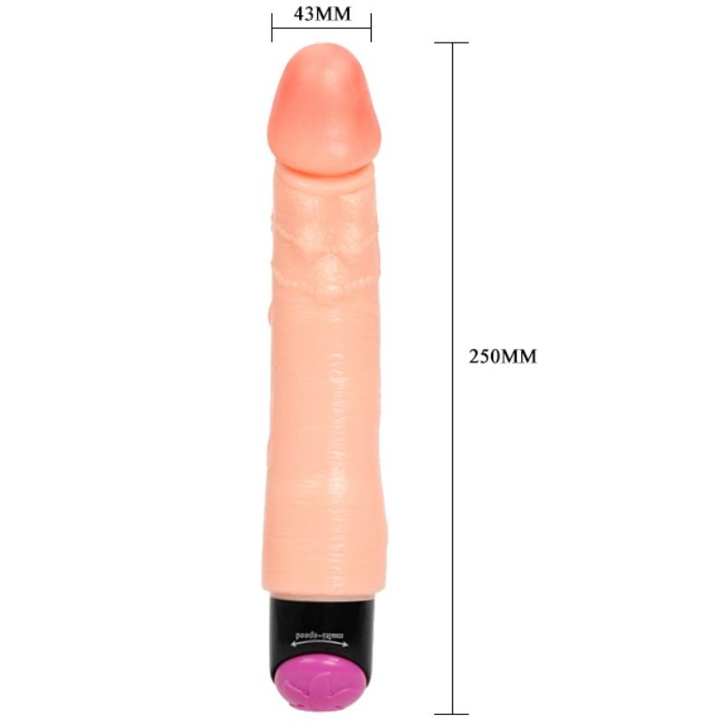 REALISTIC AND FLEXIBLE VIBRATOR 25 CM - Image 6