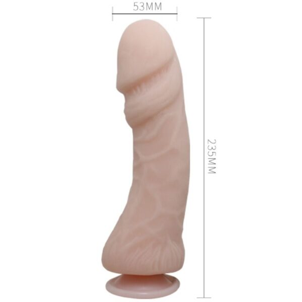 THE BIG PENIS REALISTIC AND VIBRATING DILDO FLESH 23.5 CM - Image 7