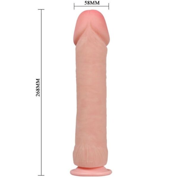 THE BIG PENIS REALISTIC DILDO FLESH 26 CM - Image 5