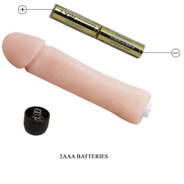 LOVE COMPANION VIBRATING DILDO 25 CM - Image 4