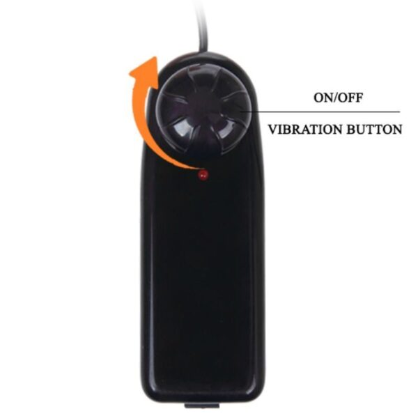 THE BIG PENIS REALISTIC AND VIBRATING DILDO FLESH 26 CM - Image 4