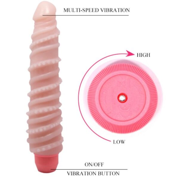 FLEXI VIBE SENSUAL SPIRAL VIBRATOR 19.5 CM - Image 7