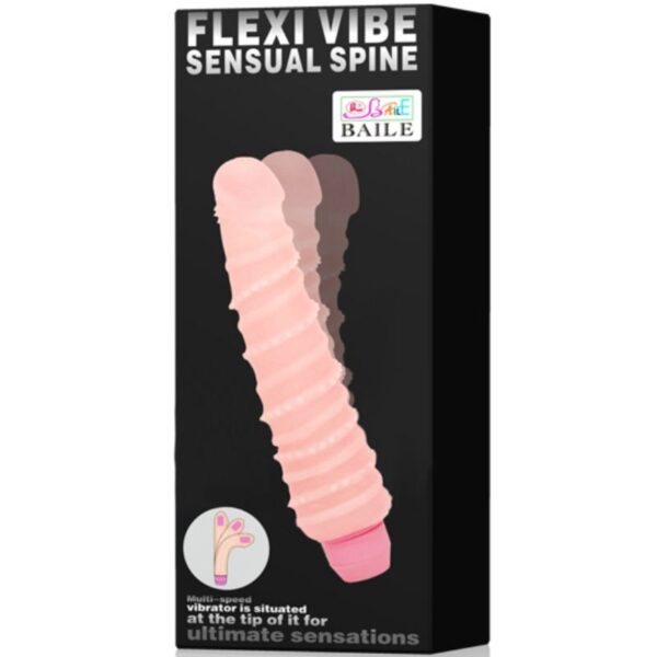 FLEXI VIBE SENSUAL SPIRAL VIBRATOR 19.5 CM - Image 9