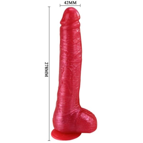 DONG REALISTIC DILDO SUCTION CUP PINK - Image 2