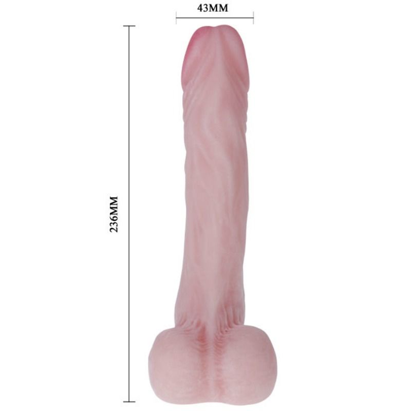 COCK REALISTIC DILDO FLESH - Image 4