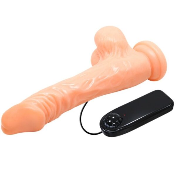 COCK VIBRATING REALISTIC DILDO FLESH - Image 4