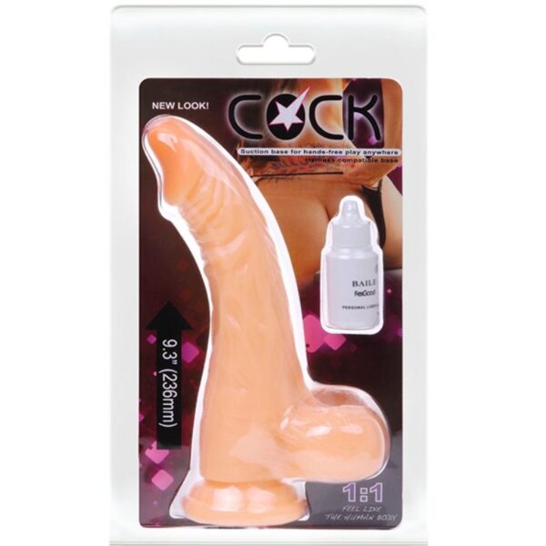 COCK VIBRATING REALISTIC DILDO FLESH - Image 6