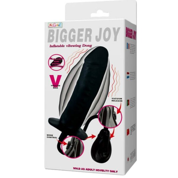 BIGGER JOY INFLATABLE VIBRATING DONG 16 CM - Image 4