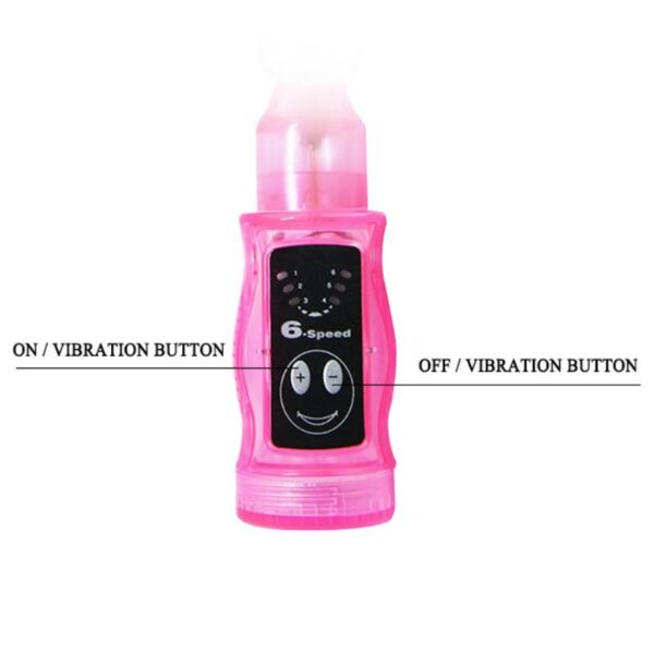 DISTORTION VIBRATING STIMULATOR PINK - Image 6
