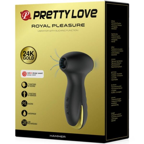 PRETTY LOVE SMART HAMMER SUCTION AND VIBRATION FUNCTION - Image 8