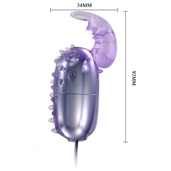 SUPER VIBRATOR VIBRATING EGG WITH STIMULATOR - Image 3